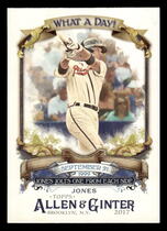 2017 Topps Allen & Ginter What a Day #WAD-46 Chipper Jones