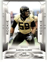 2009 Playoff Prestige #101 Aaron Curry