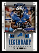 2017 Panini Contenders Legendary Contenders #LC-12 Calvin Johnson