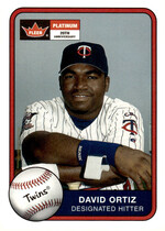 2001 Fleer Platinum #187 David Ortiz