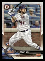 2018 Bowman Base Set #76 Tomas Nido