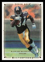 2008 Upper Deck Masterpieces #101 Rashard Mendenhall