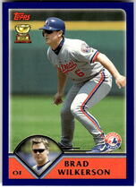 2003 Topps Base Set #59 Brad Wilkerson