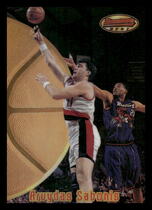 1997 Bowman Best Refractors #75 Sean Elliott