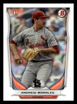 2014 Bowman Draft #DP76 Andrew Morales