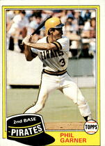 1981 Topps Base Set #573 Phil Garner