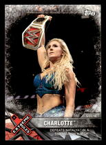 2017 Topps WWE Road to WrestleMania #87 Charlotte