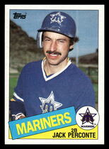 1985 Topps Base Set #172 Jack Perconte