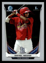 2014 Bowman Chrome Prospects Series 2 #BCP82 Rafael Medina
