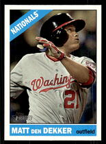 2015 Topps Heritage High Number #628 Matt Den Dekker