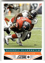 2013 Score Base Set #112 Dannell Ellerbe