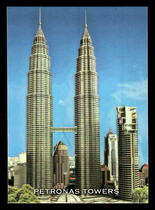 2020 Topps Allen & Ginter Reach for the Sky #RFTS-9 Petronas Towers