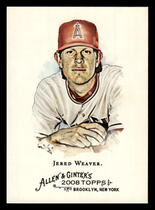2008 Topps Allen & Ginter #234 Jered Weaver