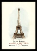 2007 Topps Allen & Ginter #30 Eiffel Tower