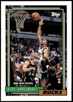 1992 Topps Base Set #350 Alaa Abdelnaby