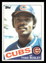 1985 Topps Base Set #432 Thad Bosley