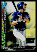 2017 Bowman Chrome Bowman Scouts Updates #BSU-LE Lucas Erceg