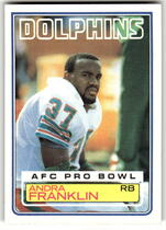 1983 Topps Base Set #313 Andre Franklin
