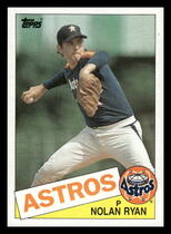 1985 Topps Base Set #760 Nolan Ryan
