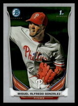 2014 Bowman Chrome Prospects #BCP105 Miguel Alfredo Gonzalez