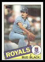 1985 Topps Base Set #412 Bud Black