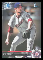 2017 Bowman Chrome Draft #BDC-165 Wil Crowe