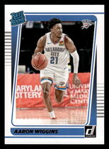 2021 Donruss Base Set #241 Aaron Wiggins