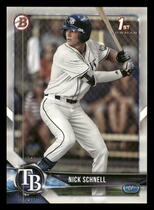 2018 Bowman Draft #BD-44 Nick Schnell