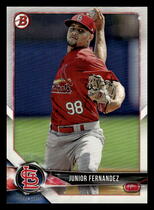 2018 Bowman Prospects #BP96 Junior Fernandez