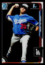 2015 Bowman Chrome Prospects #BCP62 Jose De Leon
