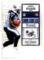 2010 Playoff Contenders #95 Chris Johnson