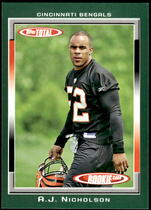 2006 Topps Total #496 A.J. Nicholson