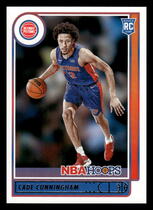 2021 Panini NBA Hoops #201 Cade Cunningham