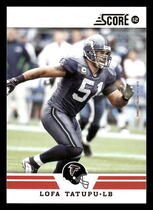 2012 Score Base Set #204 Lofa Tatupu