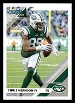 2019 Donruss Base Set #192 Chris Herndon