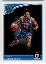 2018 Donruss Optic #175 Allonzo Trier