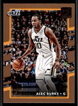 2017 Donruss Base Set #141 Alec Burks