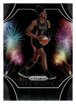 2020 Panini Prizm WNBA Fireworks #1 Diamond Deshields