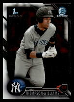 2016 Bowman Chrome Draft #BDC-23 Dom Thompson-Williams