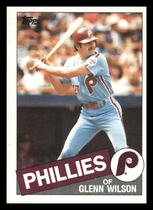 1985 Topps Base Set #454 Glenn Wilson