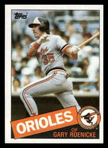 1985 Topps Base Set #109 Gary Roenicke