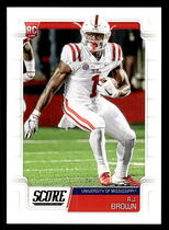 2019 Score Base Set #348 A.J. Brown