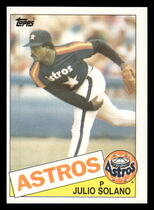 1985 Topps Base Set #353 Julio Solano