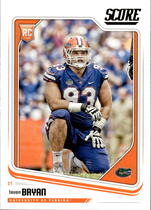 2018 Score Base Set #432 Taven Bryan
