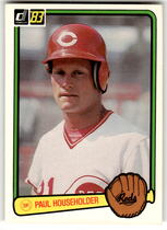 1983 Donruss Base Set #566 Paul Householder