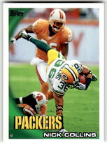 2010 Topps Base Set #48 Nick Collins