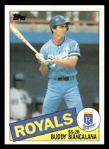 1985 Topps Base Set #387 Buddy Biancalana