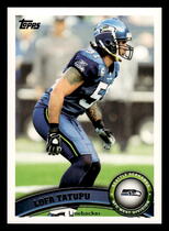2011 Topps Base Set #96 Lofa Tatupu