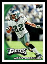 2010 Topps Base Set #36 Asante Samuel