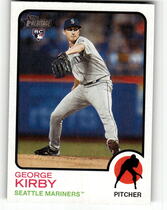 2022 Topps Heritage High Number #677 George Kirby
